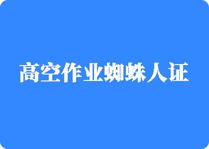 啊啊啊啊操我免费网站大全高空作业蜘蛛人证